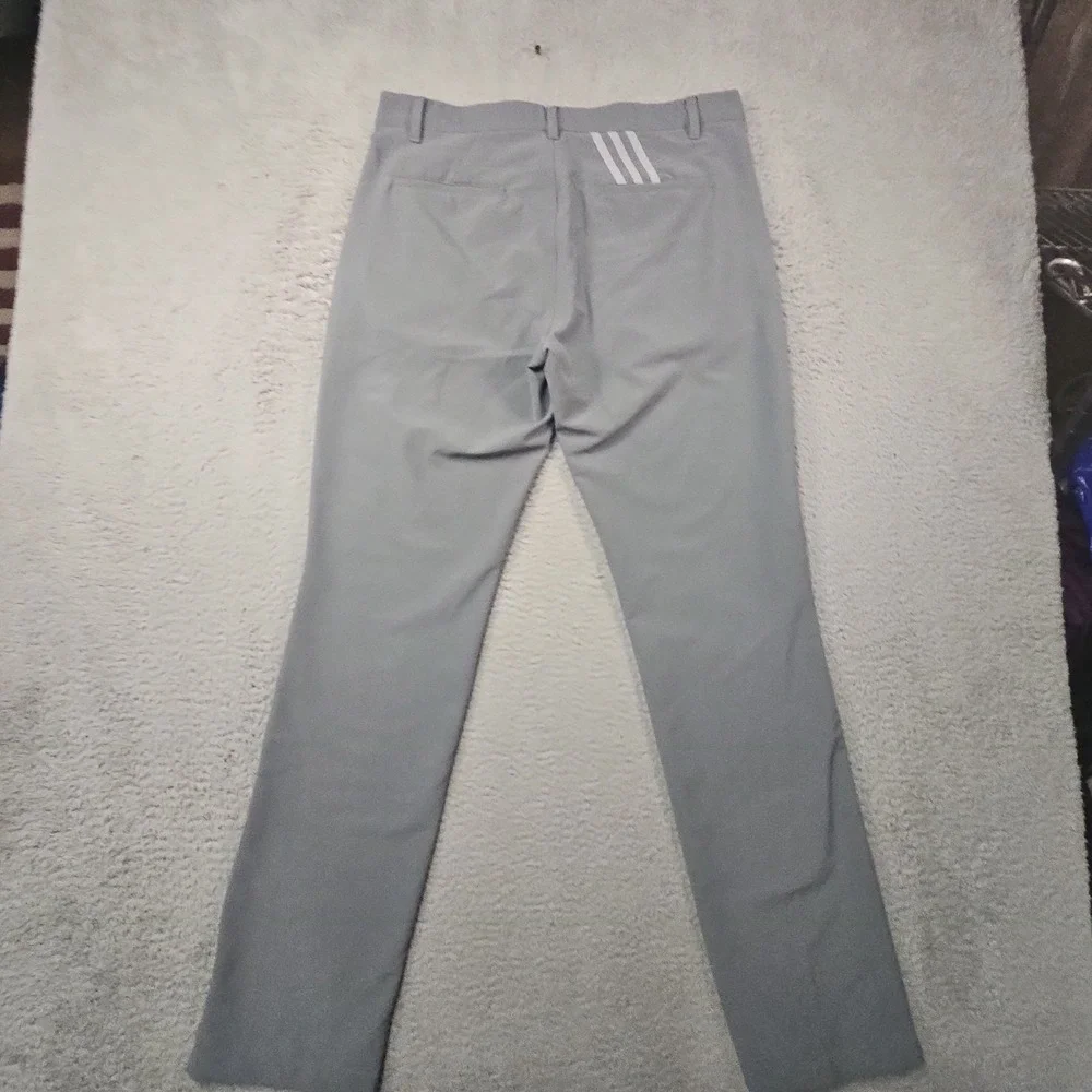 Adidas Ultimate365 Golf Pants Mens 33x34 Gray Performance Athletic Preppy Tech